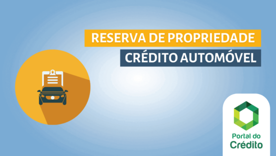 Banner de artigo de reserva de propriedade Crédito Automóvel