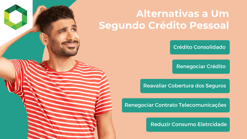 alternativas a solicitar um segundo crédito pessoal