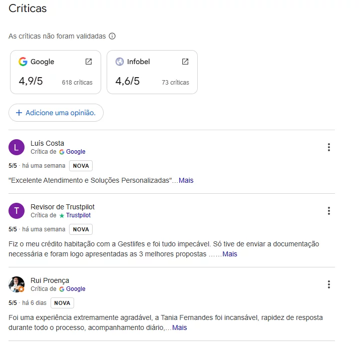 reviews gestlifes